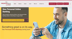 Desktop Screenshot of peoplesbanknet.com