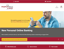 Tablet Screenshot of peoplesbanknet.com